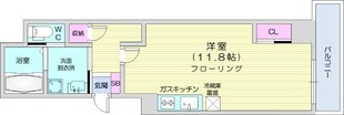 南平岸駅 徒歩3分 9階の物件間取画像